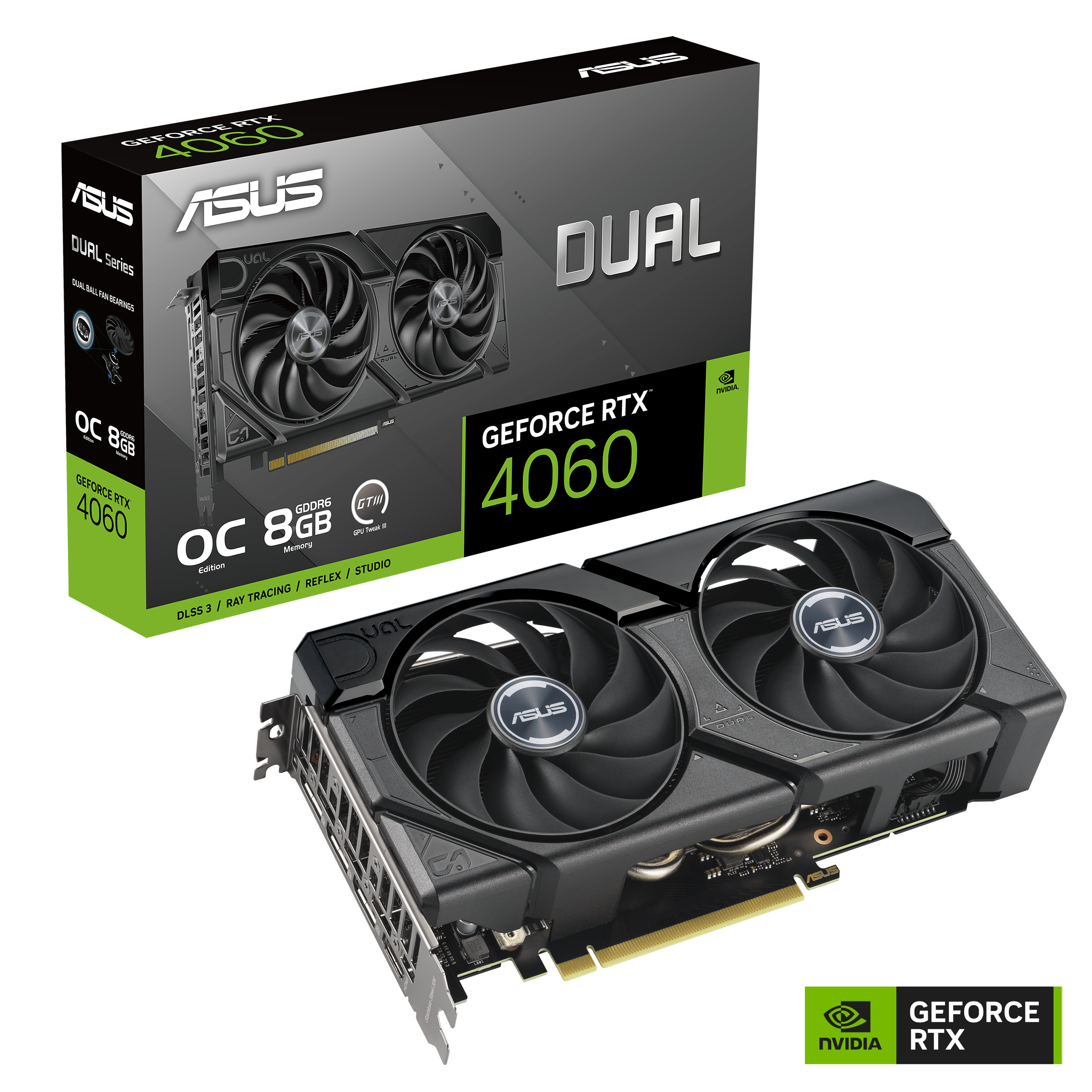 VGA 8GB RTX 5060 ASUS DUAL EVO OC GDDR7