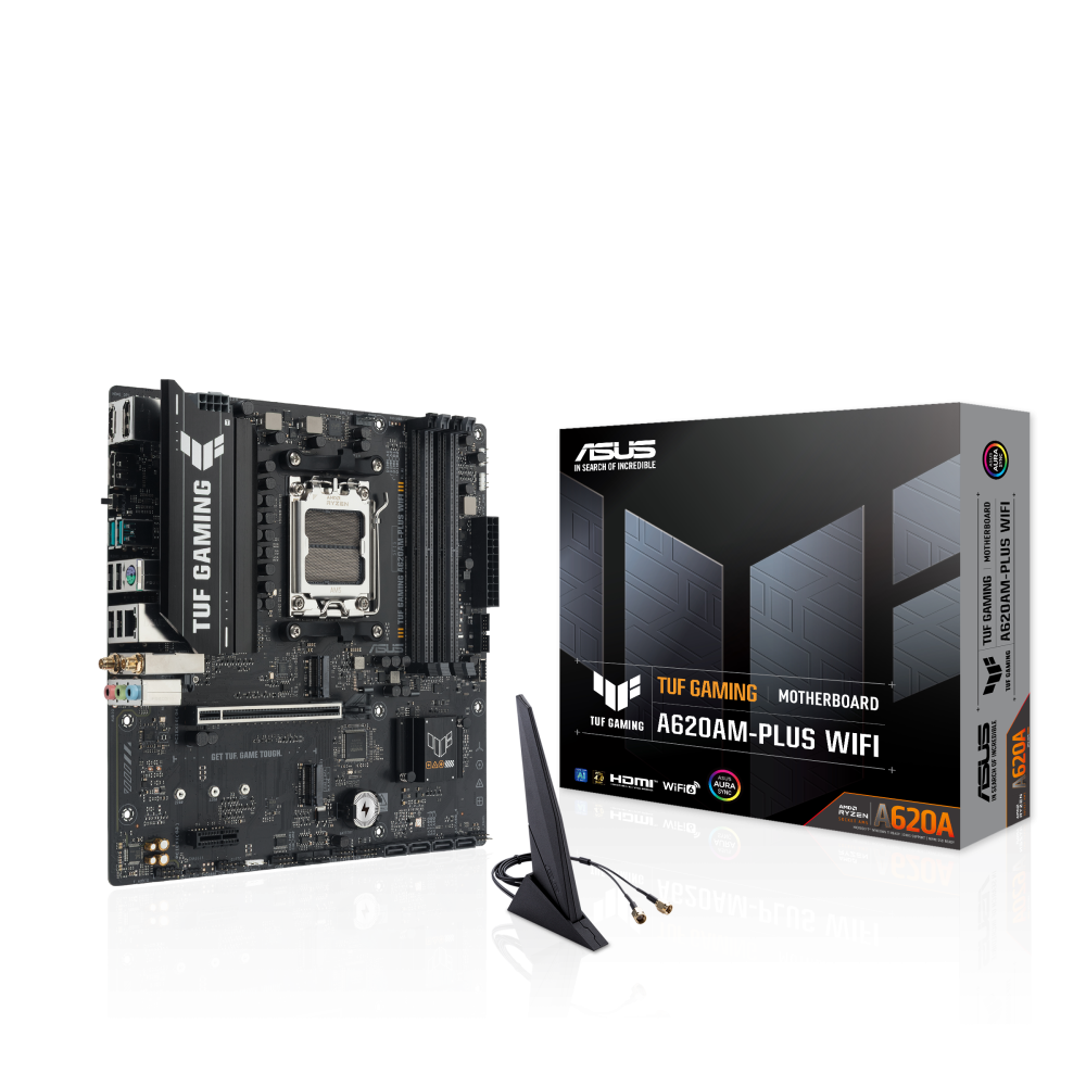 MB ASUS AM5 TUF GAMING A620AM-PLUS WIFI DDR5 BOX