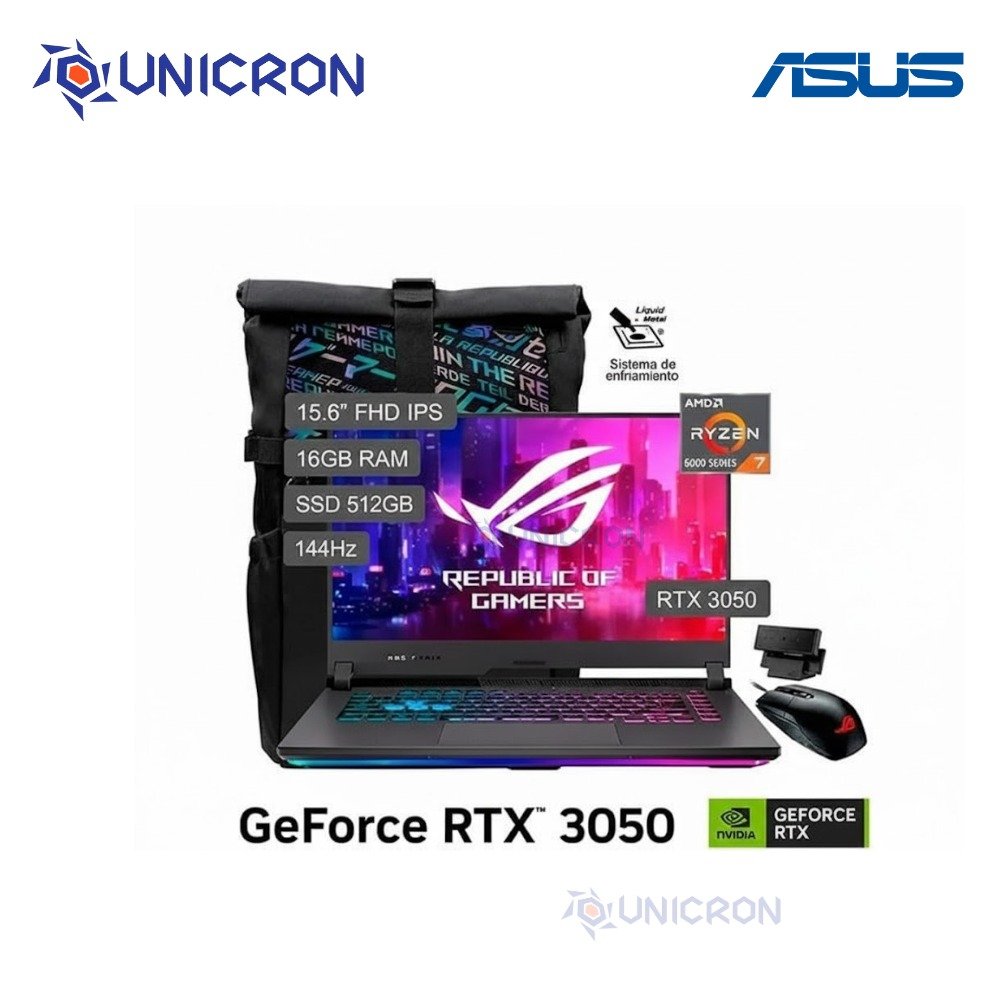 NB ASUS 15.6 R7-8845HS 16GB 512GB RTX3050