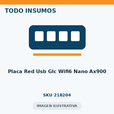 PLACA RED USB GLC WiFi6 NANO AX900