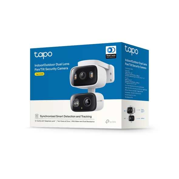 CAMARA IP TP-LINK TAPO C246D PTZ DOBLE LENTE