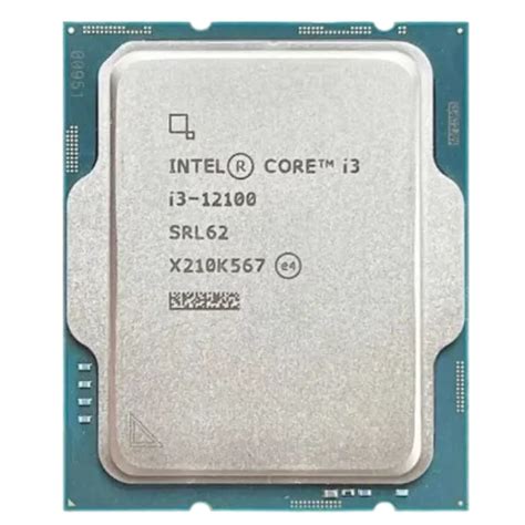 CPU INTEL CORE I3-12100 ALDERLAKE S1700 TRAY (I)