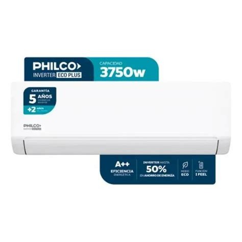 AIRE ACOND 3750W FRIO - 3225W CALOR INVERTE PHILCO