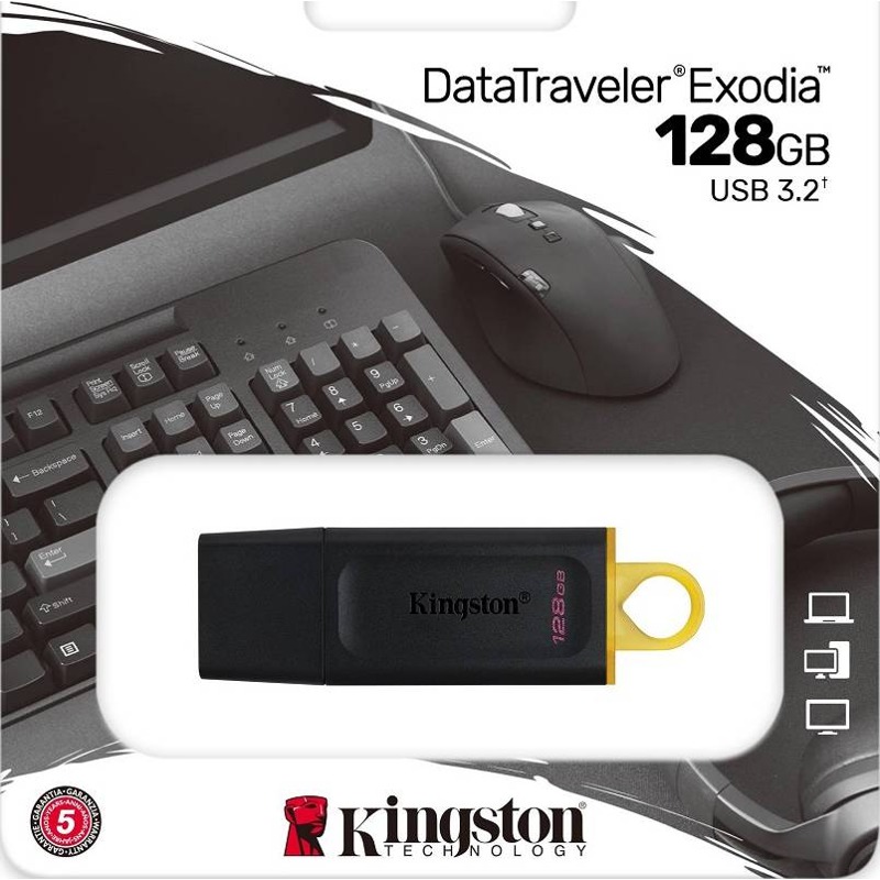 PEN DRIVE 128GB KINGSTON 3.2 DTX G2