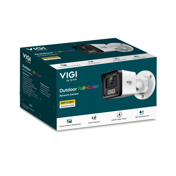 CAMARA IP TP-LINK VIGI 2MP EASY CAM C320 FULL COL