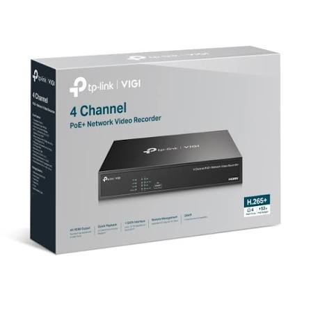 NVR 4CH TP-LINK VIGI NVR1004H-4P POE