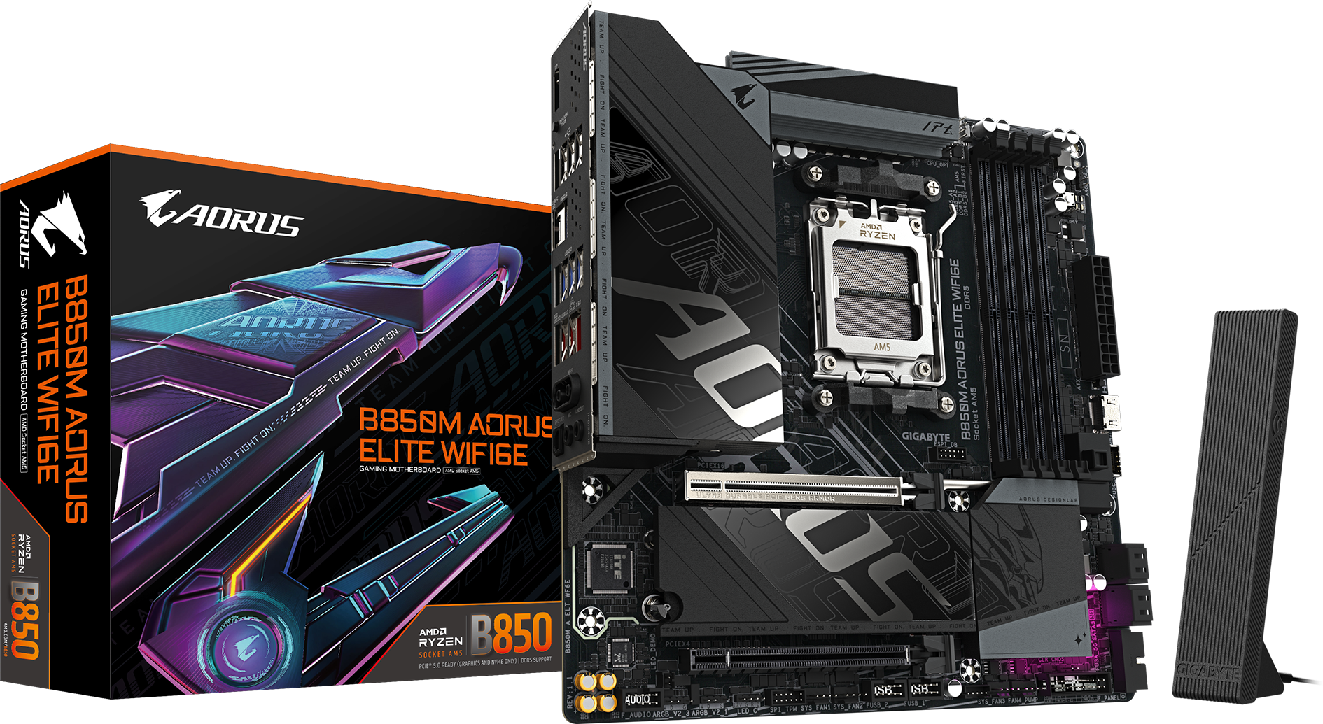 MB GIGABYTE AM5 B850M AORUS ELITE WIFI6E DDR5 BOX