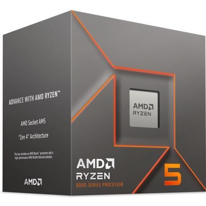 CPU AMD RYZEN 5 8400F AM5 TRAY SIN COOLER