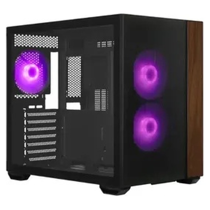 GAB COOLER MASTER ELITE 660 3*FAN ARGB ATX BK