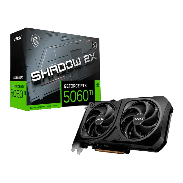 VGA 16GB RTX 5060 TI MSI SHADOW 2X PLUS