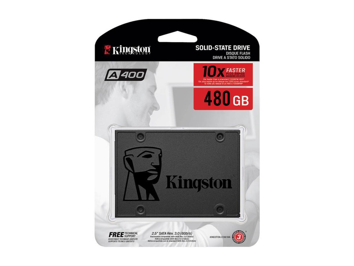 SSD 480GB KINGSTON A400 SATAIII 2.5
