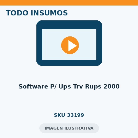 SOFTWARE P/ UPS TRV RUPS 2000