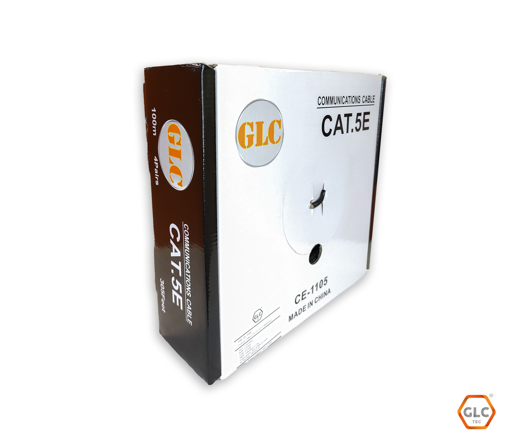 CABLE UTP CAT.5E GLC EXTERIOR X 100 MTS