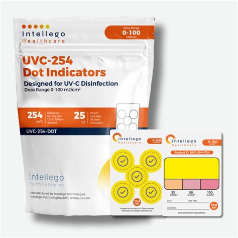 UVC ETIQUETA CONTROL RADIACIÓN UV-C X100U