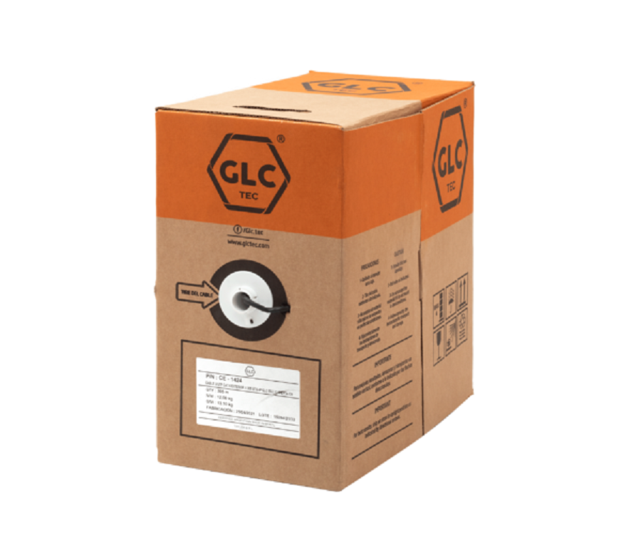 CABLE UTP CAT.6 305MTS GLC MAX INTERIOR LSZH