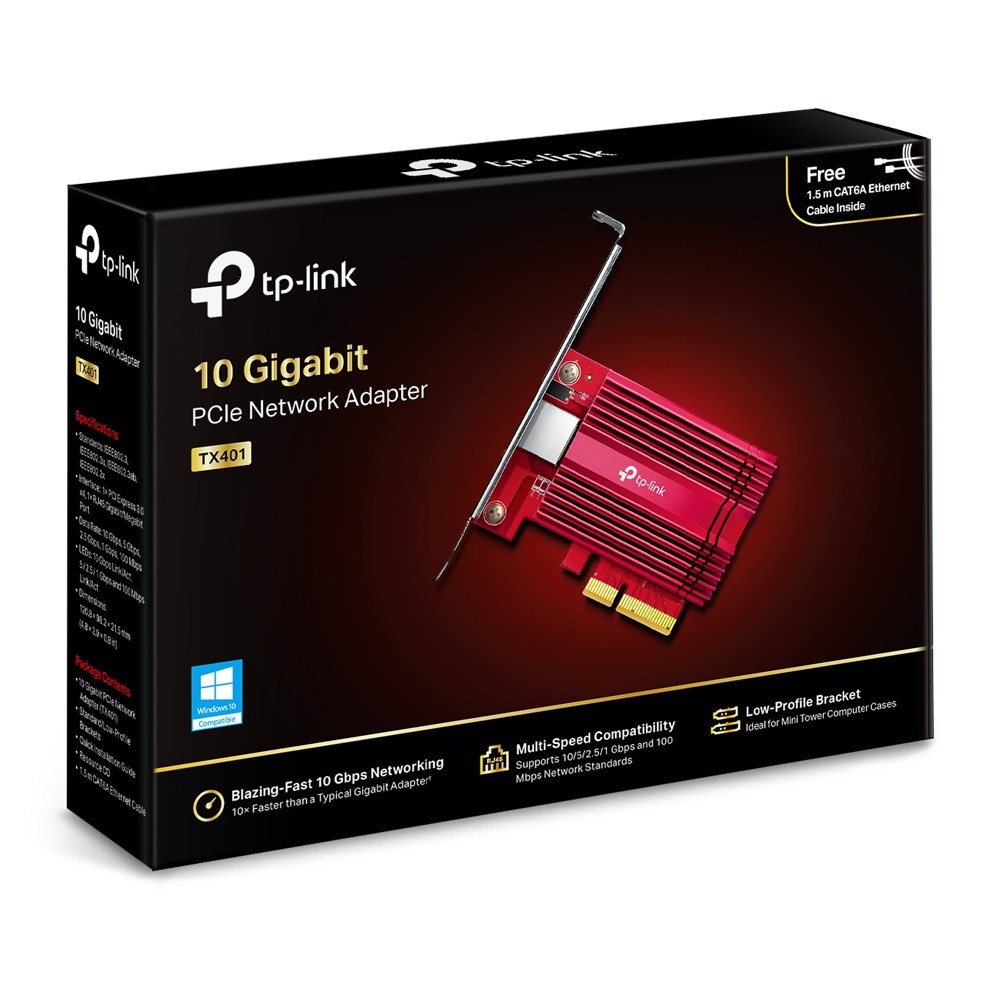 PLACA RED PCI-E TP-LINK TX401 10 GIGABIT