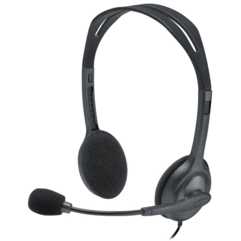 AURICULARES + MIC LOGITECH H111 NEGRO JACK3.5MM