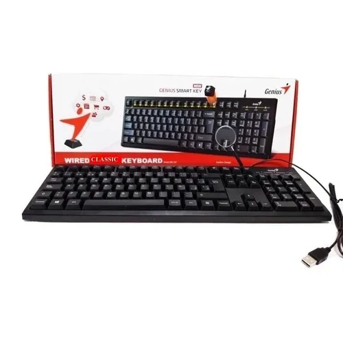 TECLADO GENIUS KB-117 USB BLACK