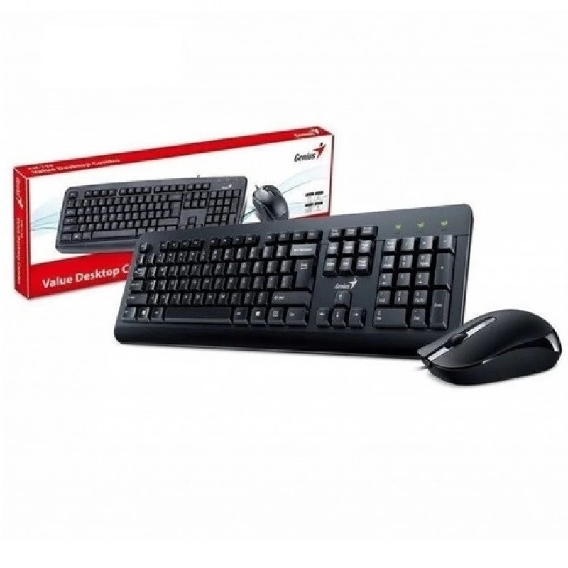 TEC+MOUSE GENIUS KM-170 USB BLACK