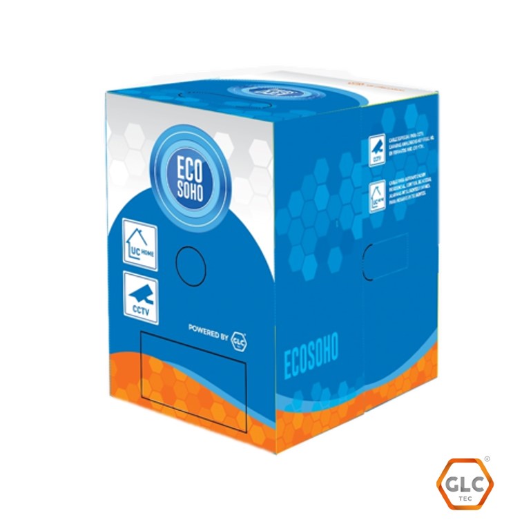 CABLE UTP CAT.5E 305MTS GLC ECO SOHO