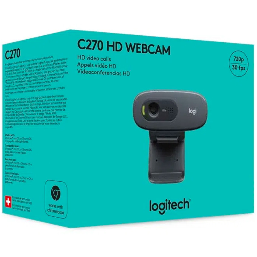 WEBCAM LOGITECH HD C270