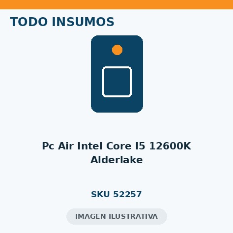 PC AIR INTEL CORE I5 12600K ALDERLAKE