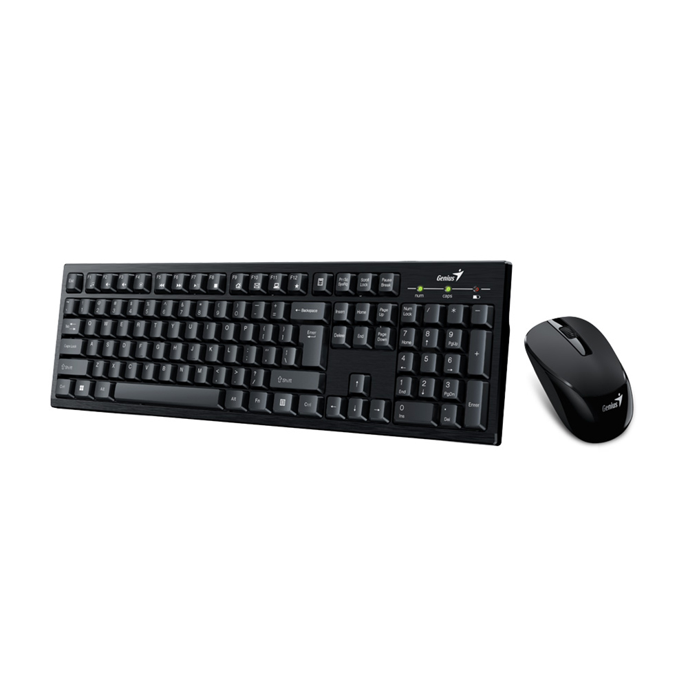 TEC+MOUSE WIRELESS GENIUS KM-8101 BLACK