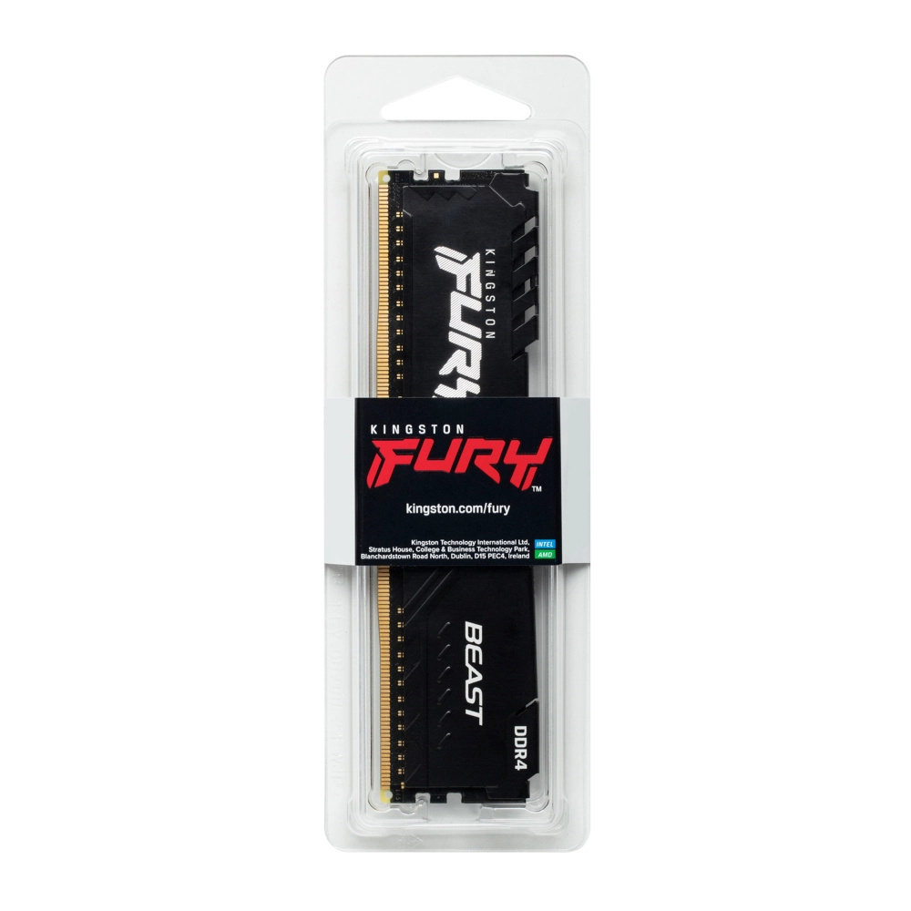DDR4 16GB KINGSTON 3600MHZ FURY BEAST BLACK