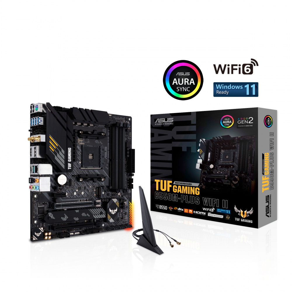 MB ASUS AM4 TUF GAMING B550M-PLUS WIFI II DDR4 BOX