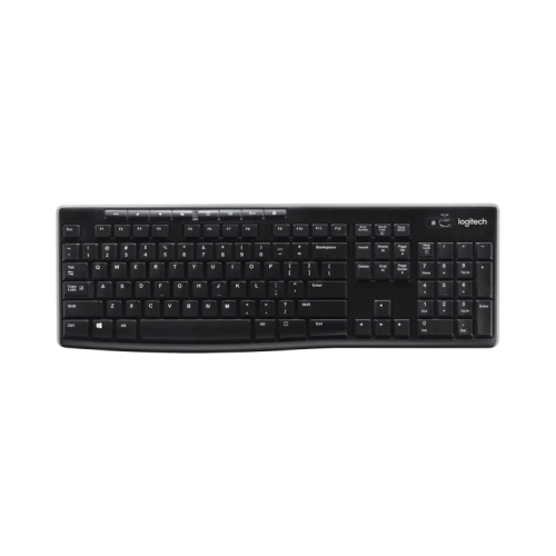 TECLADO LOGITECH K270 WIRELESS BLACK LATINO