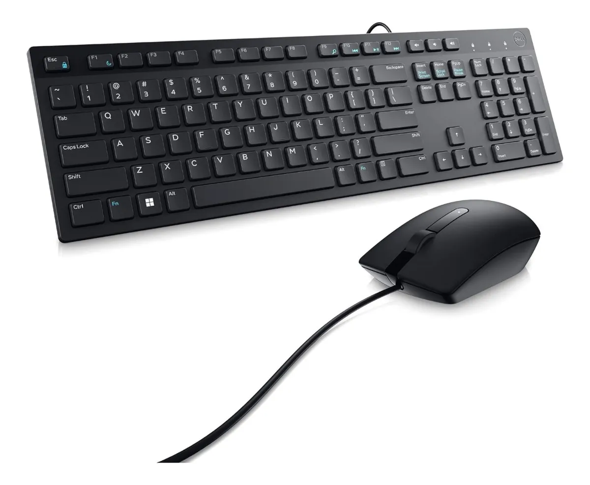 TEC+MOUSE DELL KM300C LATINO USB BLACK