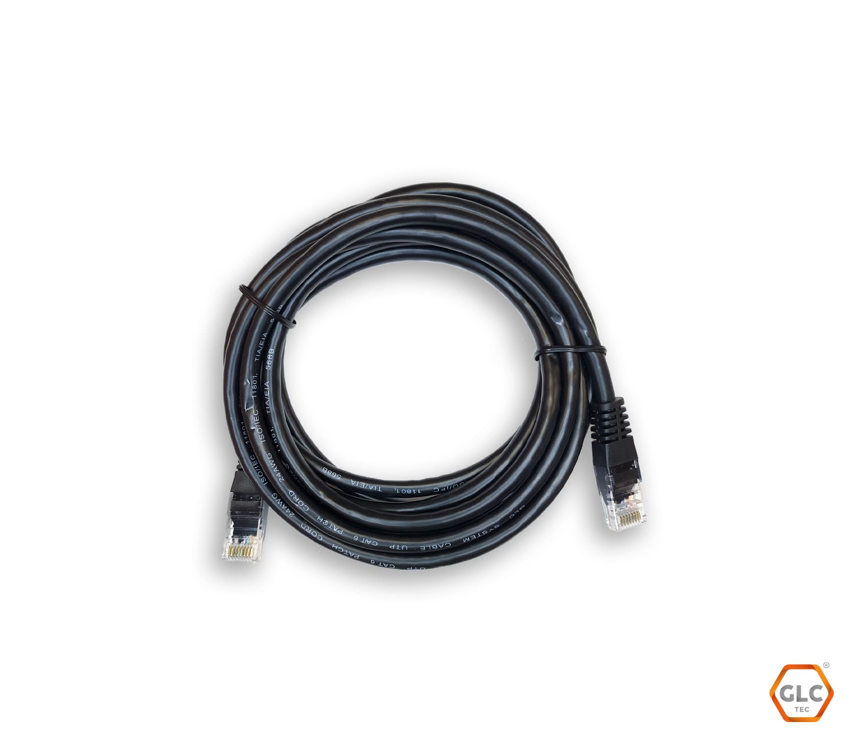 PATCHCORD GLC CAT.6 2.4M NEGRO
