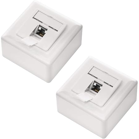 ROSETA RJ45 GLC 2 PORT C/TAPA