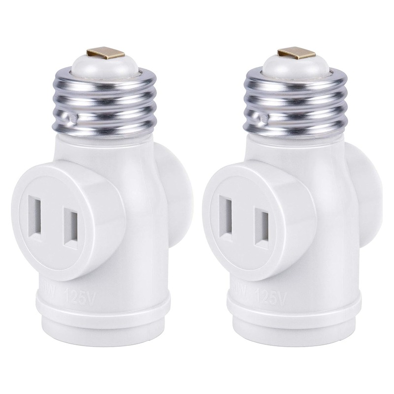 ADAPTADOR PARA FOCO ENCHUFE PARED