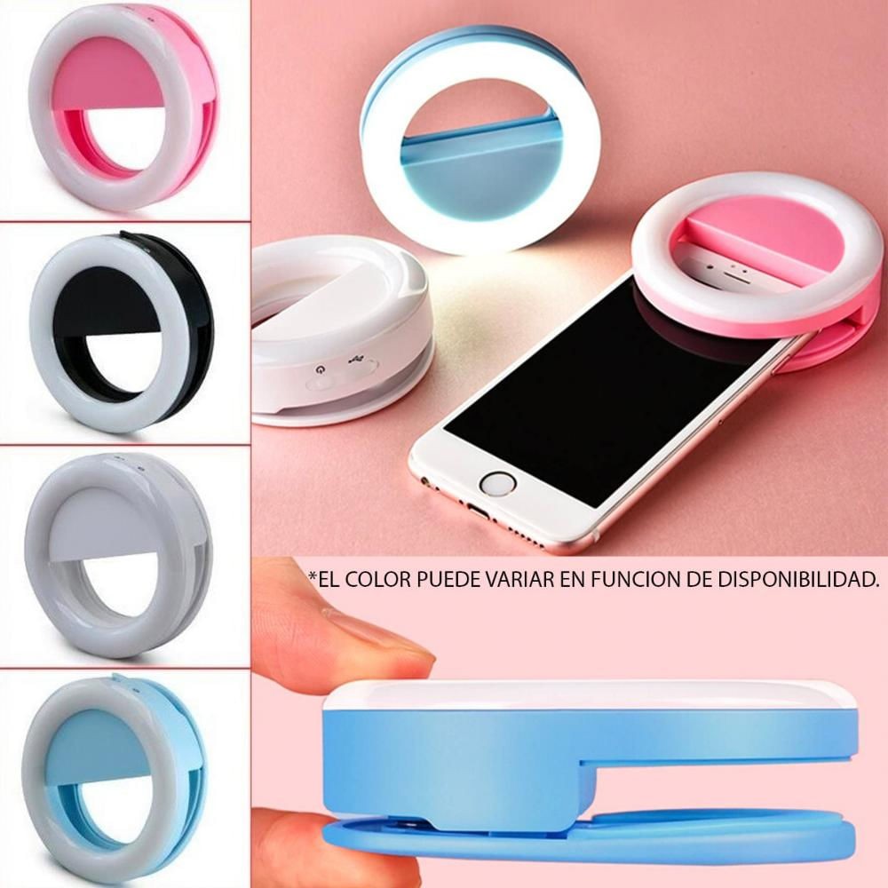 ARO DE LED RECARGABLE P/ CELULAR-TABLET-PC