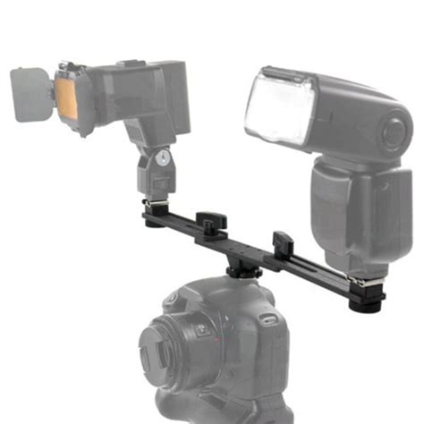 BARRA ADAPTADORA LUZ/FLASH DOBLE ZAPATA LH08