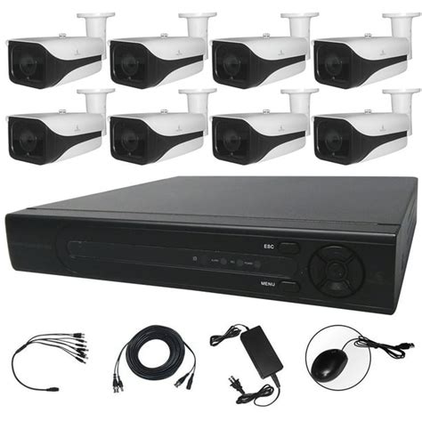CAMARA SEGURIDAD CCTV KIT DVR+8CH+8CAM