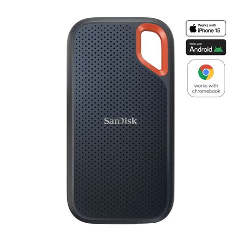DISCO EXTERNO HD Externo Portátil SanDisk 2TB USB-C 3.2 Gen 2 - SDSSDE30-2T00-G26
