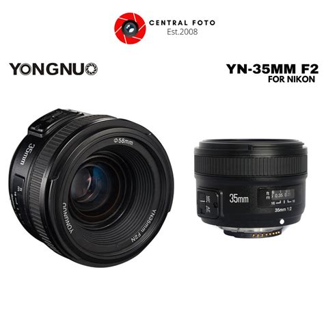 LENTE YONGNUO (NIKON) YN35MM F/2