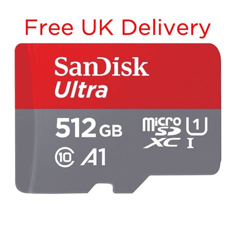 Memoria Micro SD Sandisk Ultra 512GB 150MBs - SDSQUAC-512G-GN6MA