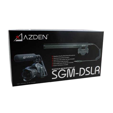 MIC. AZDEN SGM-DSLR