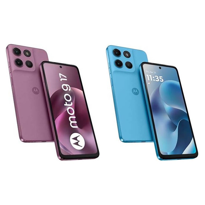 Motorola G17 128GB-4GB (Blue-Pink)