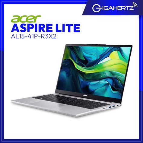Notebook Acer Aspire Lite AMD Ryzen 7-5700U 16GB RAM 512GB SSD Pantalla 15.6" Full HD Windows 11 *Español* - AL15-41P-R6Q5