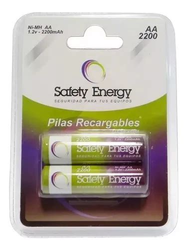 PILAS AA 2200 MAH SAFETY ENERGY X 2