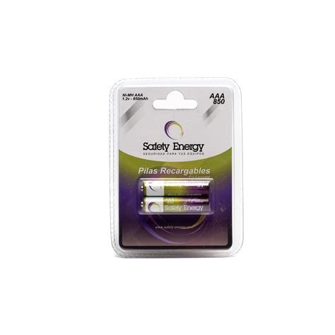PILAS AAA 850 MAH SAFETY ENERGY X 2