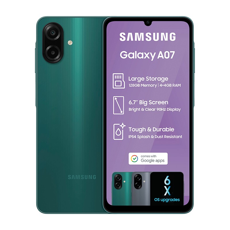 Samsung A07 64GB-4GB (Green)