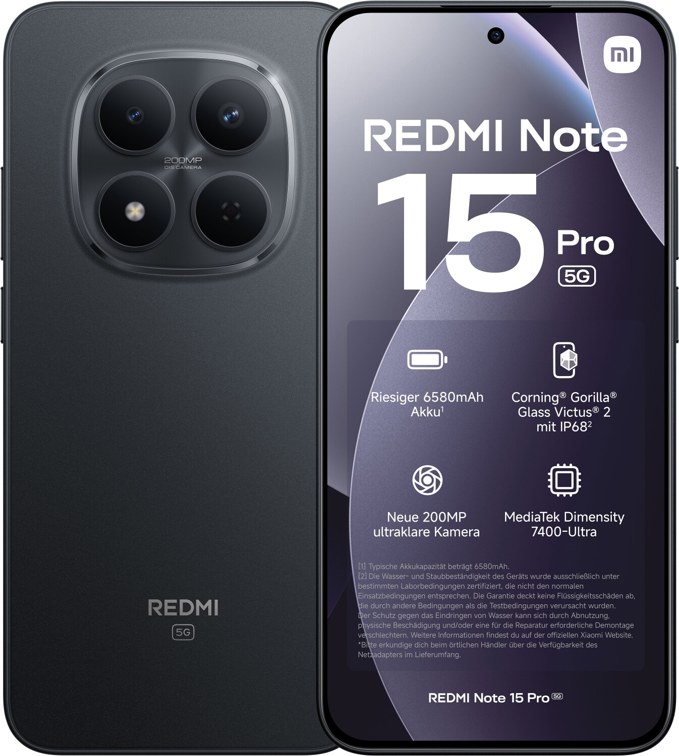 Xiaomi Note 15 Pro 256GB-8GB (Black)