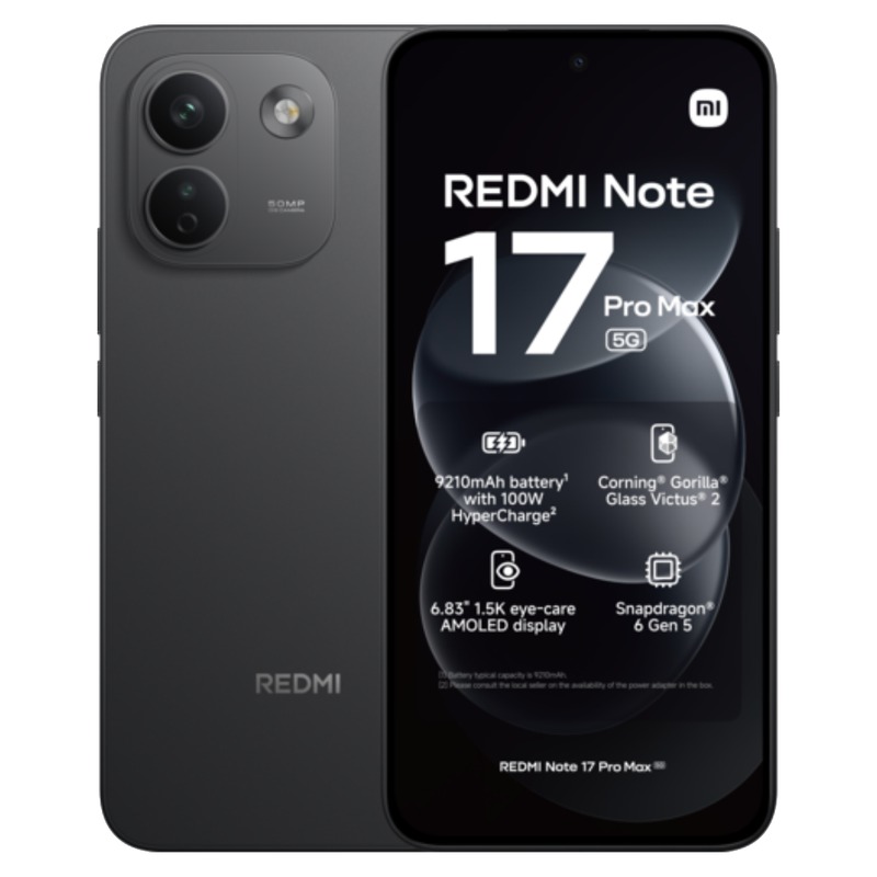Xiaomi Note 17 Pro Max 256GB-8GB 5G (Pink-Black) NUEVO ✨