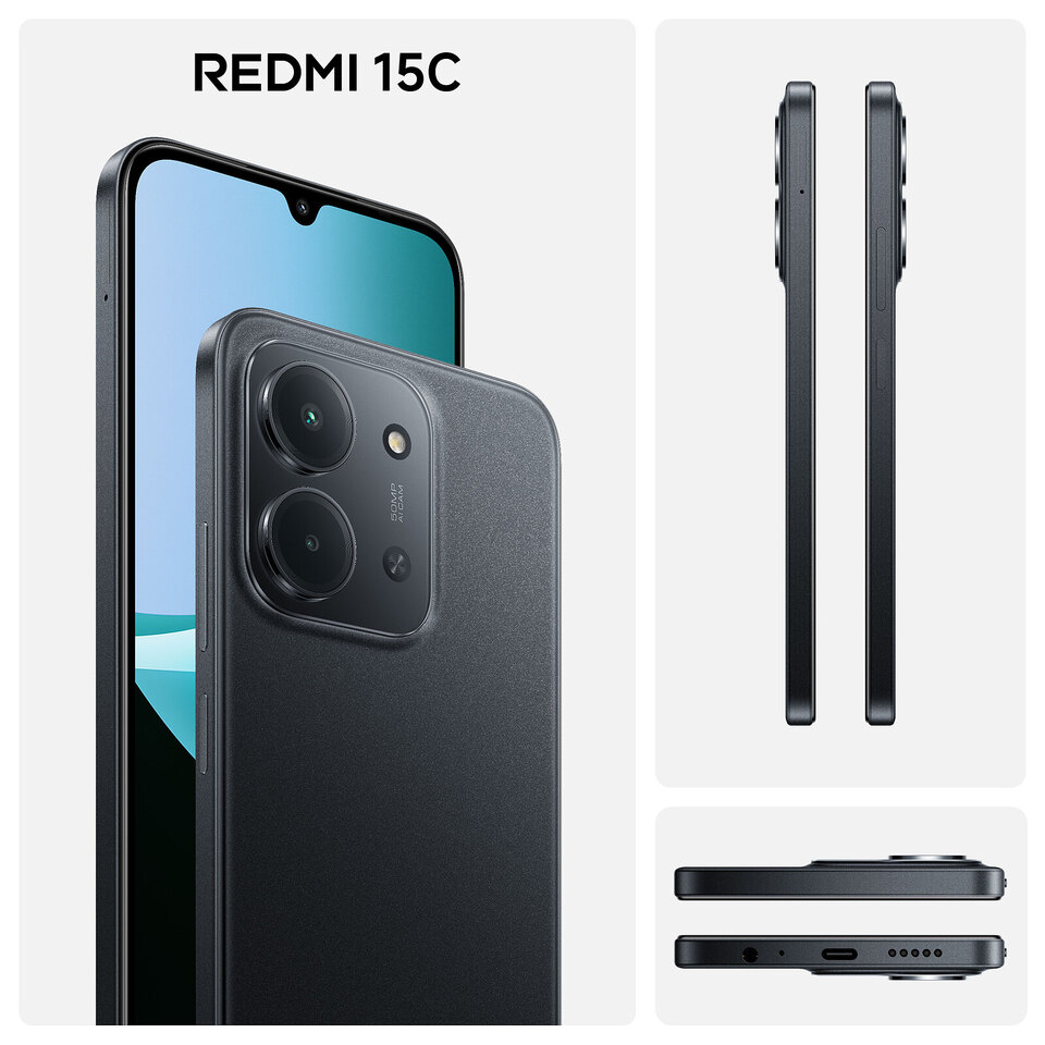 Xiaomi Redmi 15C 256GB-8GB (Black)