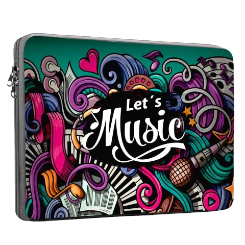 FUNDA ESTAMPADO 21 LETS MUSIC 14 CDTEK